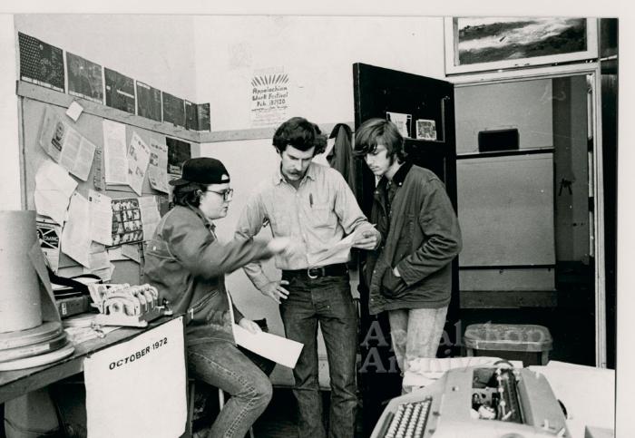 Production still from Appalachian Genesis