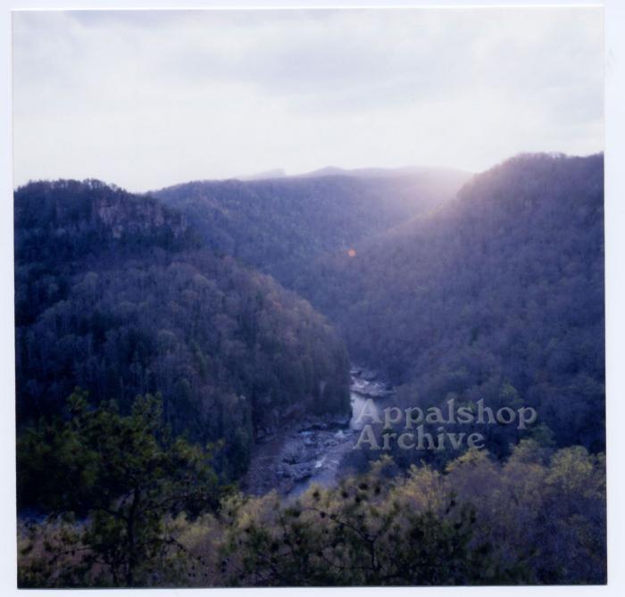 Breaks of the Mountain:  Russell Fork Gorge production still