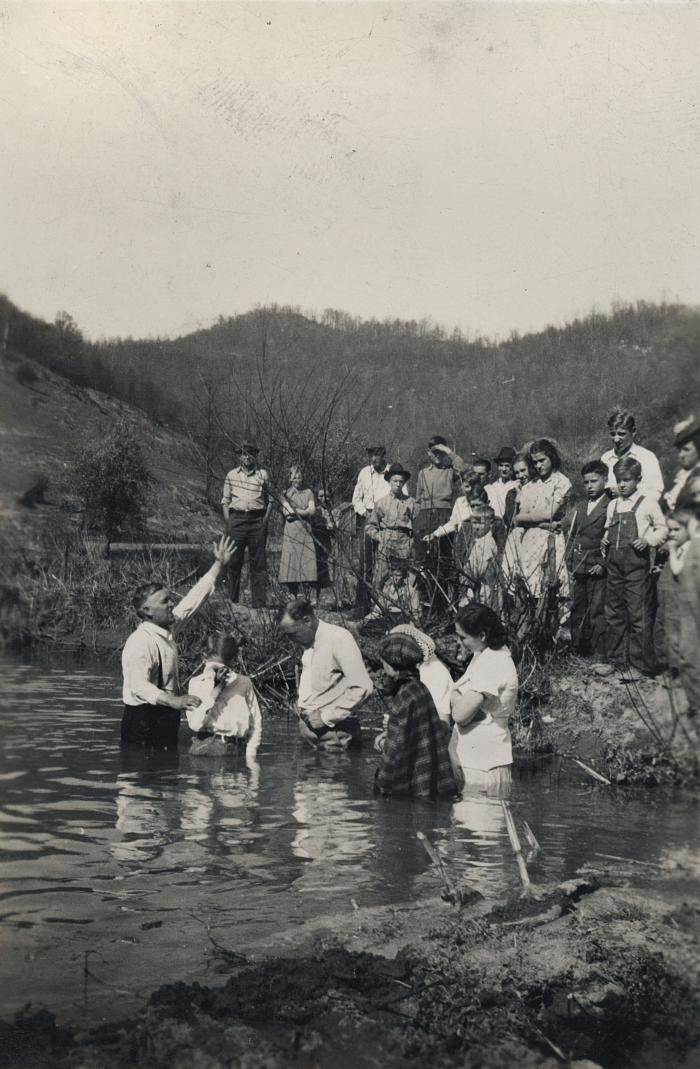 River Baptism in Neon, KY