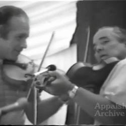 Performances by Mac Wiseman with Chubby Wise and Charlie Moore at Bluegrass Festival