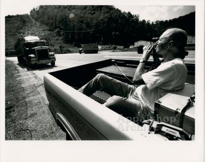 Coal Bucket Outlaw production still