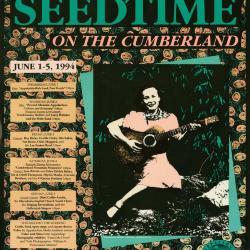 Seedtime on the Cumberland poster, 1994