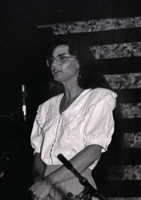 Sheila Barnhill [Sheila Kay Adams] performing at Seedtime Festival