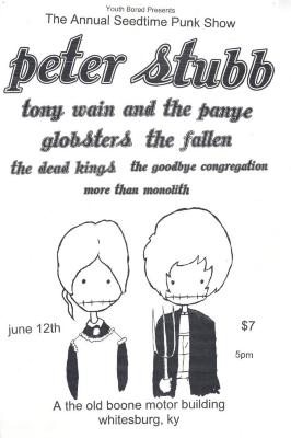 Flyer for an Annual Seedtime Punk Show