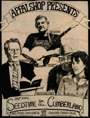 Seedtime on the Cumberland Festival poster, 2012