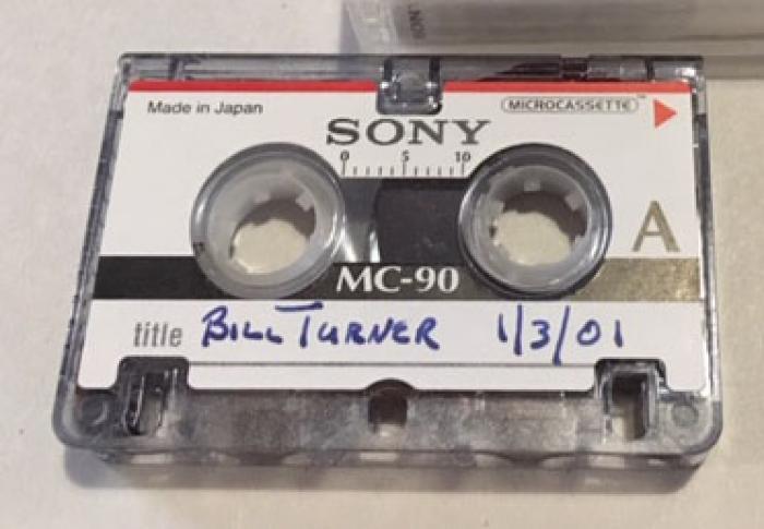Image of microcassette in John Verburg Collection