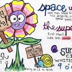 Youth Bored flyer: "Spring Is Here"