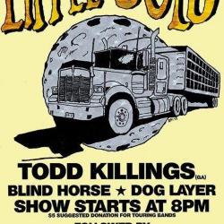 Youth Bored flyer, headliner "Little Gold"