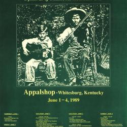 Seedtime on the Cumberland Festival poster, 1989