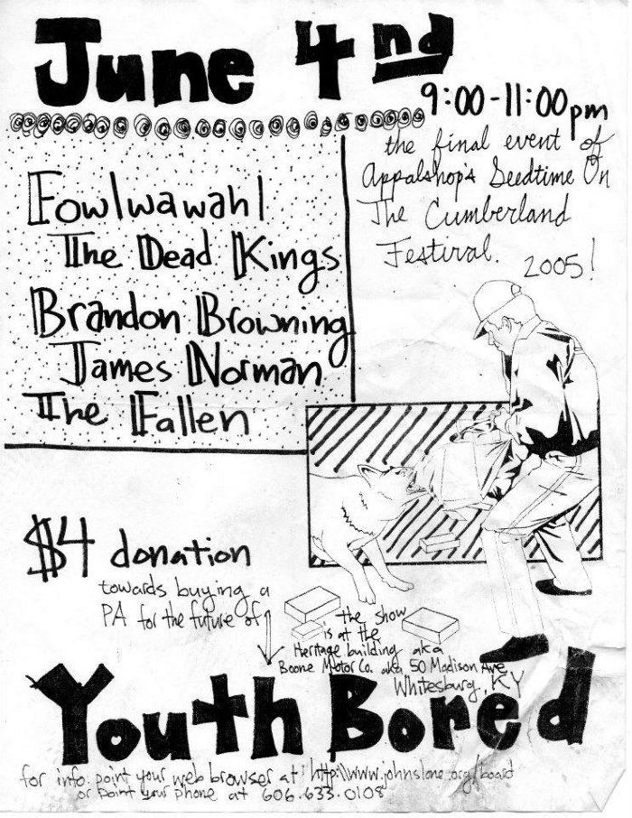 Youth Bored Flyer: "June 4nd"