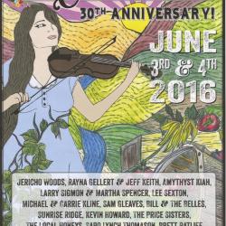 Seedtime on the Cumberland Festival poster, 2016