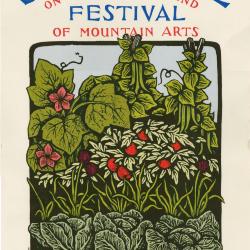 Seedtime on the Cumberland Festival poster, 1996