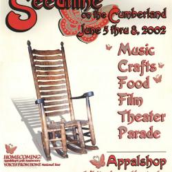 Seedtime on the Cumberland Festival poster, 2002