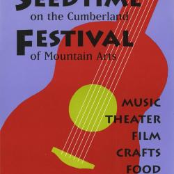 Seedtime on the Cumberland Festival poster, 1997