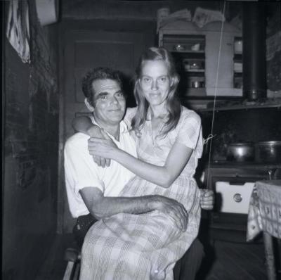 Self-portrait of Chester Cornett and wife Ruth