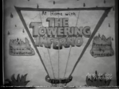 At Home With The Towering Inferno / High School football marching band