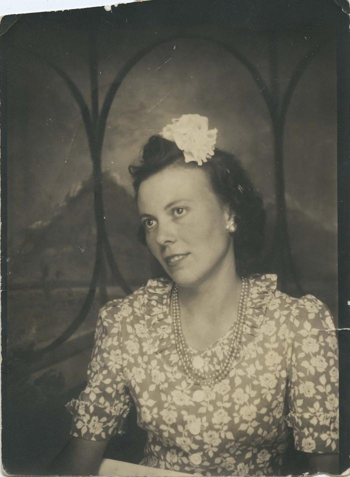 Photograph of mother of donor (Linda Pace)