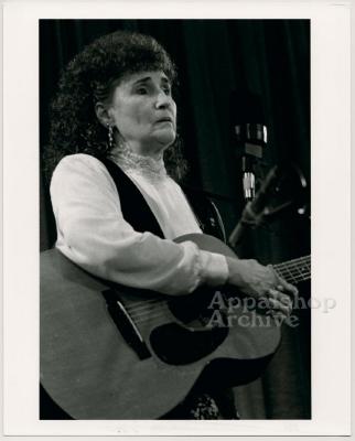 Hazel Dickens:  It's Hard to Tell the Singer from the Song production still