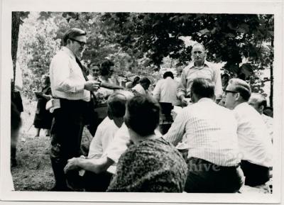In the Good Old Fashioned Way production still